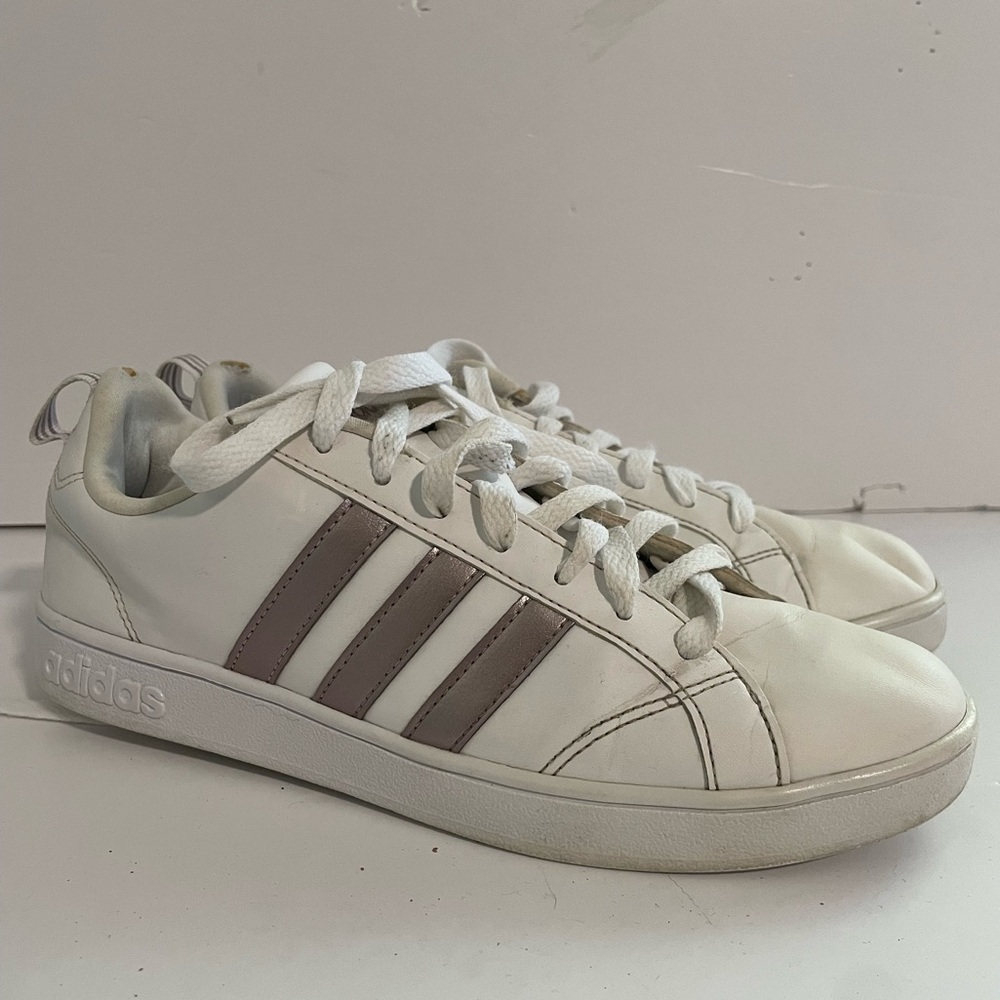 Adidas Womens Shoes Neo Vs Advantage Comfort Sneaker White/Rose Gold US 8